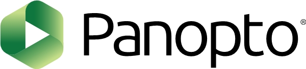 An official logo for the Panopto video streaming service provided by the Panopto organization.